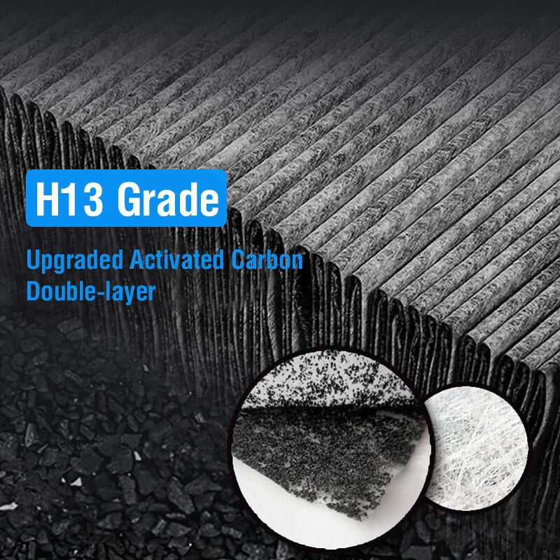 Za Levoit Hepa Filter Core 300S za Levoit Air Purifier Core 300 Filter s aktivnim ugljenom za Levoit P350 Hepa Filter Levoit