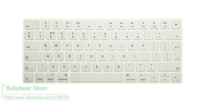 Apple Magic Bluetooth vezeték nélküli billentyűzetvédőhöz Új Magic billentyűzet borító bőr Európai EU billentyűzetkiosztás szilikon bőr