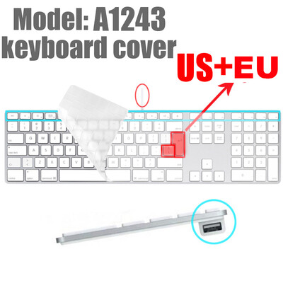 Silikónový ochranný kryt pre klávesnicu Apple Bluetooth Wireless, príslušenstvo pre stolný počítač G6.