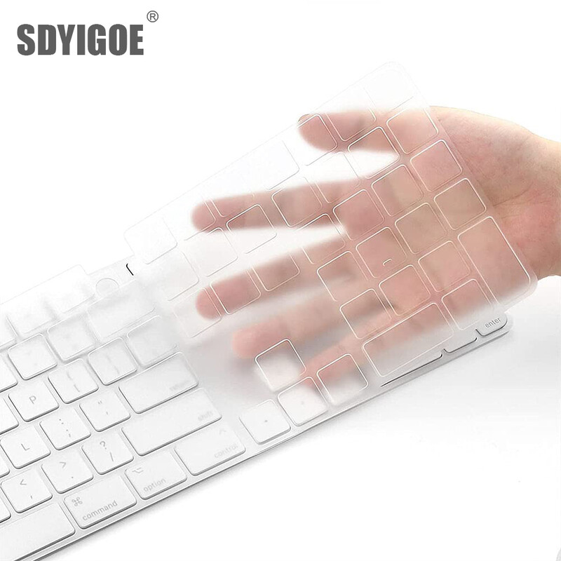 Silikónový ochranný kryt pre klávesnicu Apple Bluetooth Wireless, príslušenstvo pre stolný počítač G6.