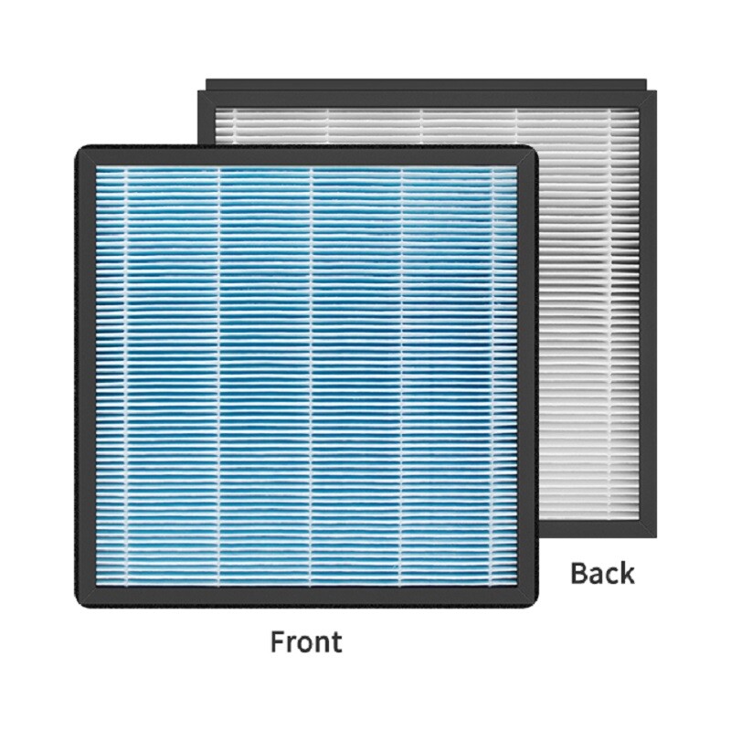 Filter čističky vzduchu pre systém ventilátora Xiaomi Mijia A1 Fresh Fan MJXFJ-150-A1 Stredne účinný vysokoúčinný kompozitný filter 258*258