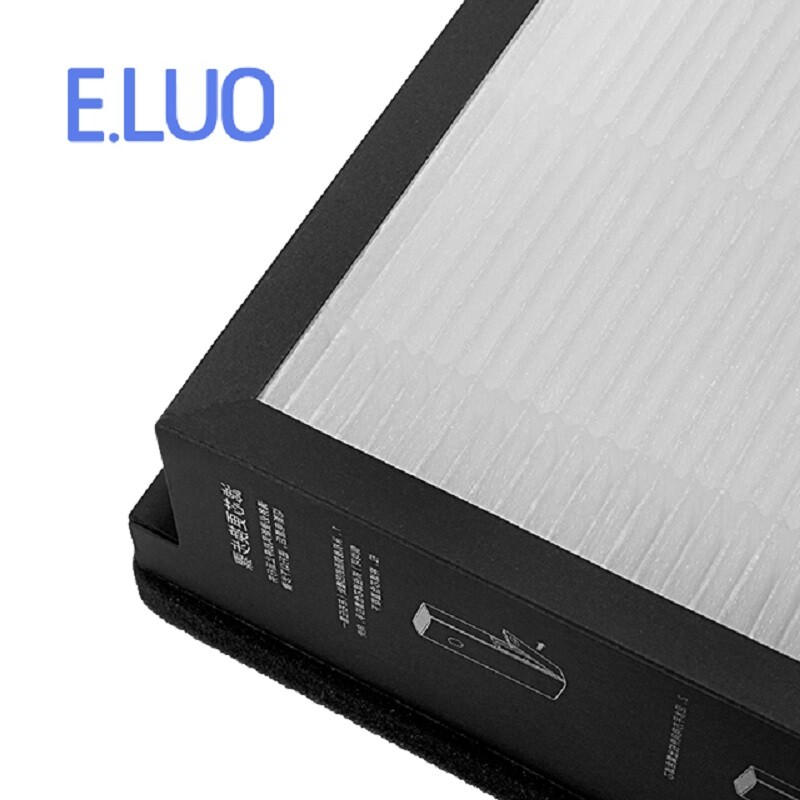 Filter čističky vzduchu pre systém ventilátora Xiaomi Mijia A1 Fresh Fan MJXFJ-150-A1 Stredne účinný vysokoúčinný kompozitný filter 258*258