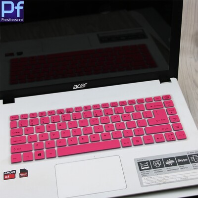 Piele de protecție pentru tastatură din silicon de 14 inchi pentru Acer Aspire E14 SF314 Swift 3 E5-432G K4000 TMP248 TMTX40 TMX349