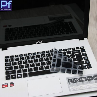Piele de protecție pentru tastatură din silicon de 14 inchi pentru Acer Aspire E14 SF314 Swift 3 E5-432G K4000 TMP248 TMTX40 TMX349