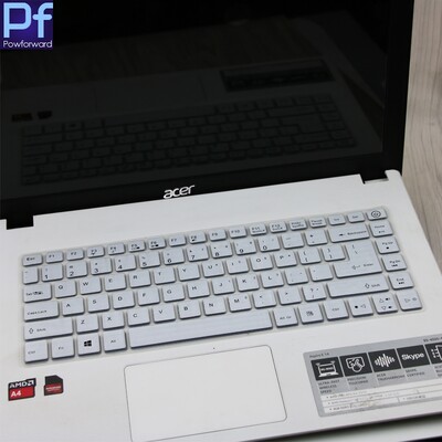 Piele de protecție pentru tastatură din silicon de 14 inchi pentru Acer Aspire E14 SF314 Swift 3 E5-432G K4000 TMP248 TMTX40 TMX349