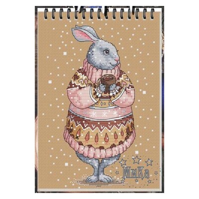 Mielas animacinių filmų megztinis gyvūnų serijos triušio kryžminio dygsnio rinkinys 18ct 14ct 11ct rankų siuvinėjimo medžiagų rinkinys