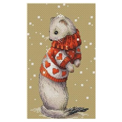 Mielas animacinių filmų megztinis gyvūnų serijos triušio kryžminio dygsnio rinkinys 18ct 14ct 11ct rankų siuvinėjimo medžiagų rinkinys