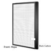 Piemērots Midea gaisa attīrītājam KJ20FE-NH1/NH2/NH3 filtram KJ200G-D41/C42 filtra elements 310*240*35mm