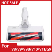 Elektrinio šepečio galvutė skirta Xiaomi G10/K10 Xiaomi 1C Xiaomi Dreame V8/V9B/V9P/V11/G9 kilimų šepetėlio dulkių siurblio dalys