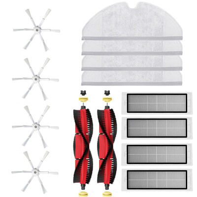 Legújabb dizájntartozékok Xiaomi Roborock S50 S60 S5 S5 S6 Max MaxV Pure Robot porszívóhoz Mosható alkatrészkészletek teljes készlet