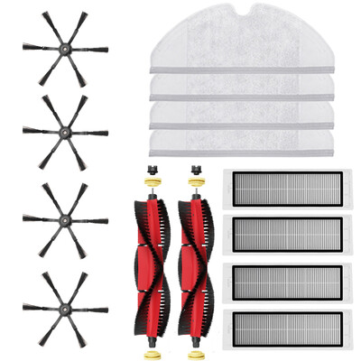 Legújabb dizájntartozékok Xiaomi Roborock S50 S60 S5 S5 S6 Max MaxV Pure Robot porszívóhoz Mosható alkatrészkészletek teljes készlet