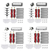 Visas komplektas, skirtas Xiaomi Roborock visos serijos dulkių siurbliui S5 / S6 Max Pure Maxv S50 S60 Xiaowa E35 Mi Robot Brush Filter Mop