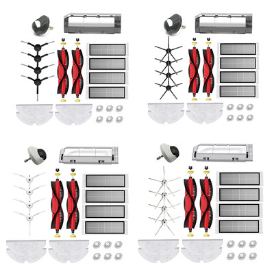 Teljes készlet alkatrészek Xiaomi Roborock All Series Porszívó S5 / S6 Max Pure Maxv S50 S60 Xiaowa E35 Mi Robotkefe szűrőmosóhoz