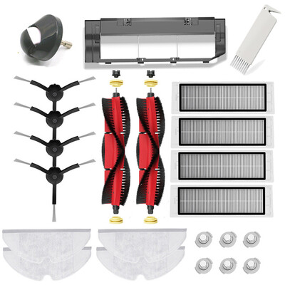 Visas komplektas, skirtas Xiaomi Roborock visos serijos dulkių siurbliui S5 / S6 Max Pure Maxv S50 S60 Xiaowa E35 Mi Robot Brush Filter Mop