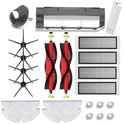 Visas komplektas, skirtas Xiaomi Roborock visos serijos dulkių siurbliui S5 / S6 Max Pure Maxv S50 S60 Xiaowa E35 Mi Robot Brush Filter Mop