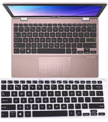 Για για ASUS Vivobook Go 12 E210KA E210MA E210M E210K E210 KA MA Πληκτρολόγιο φορητού υπολογιστή σιλικόνης Cove Skin