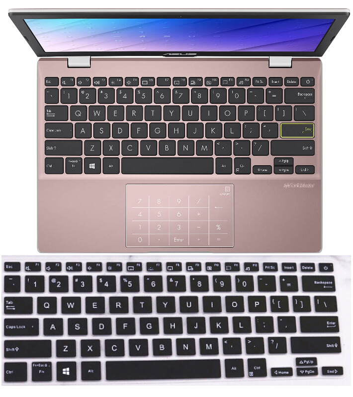 Για για ASUS Vivobook Go 12 E210KA E210MA E210M E210K E210 KA MA Πληκτρολόγιο φορητού υπολογιστή σιλικόνης Cove Skin