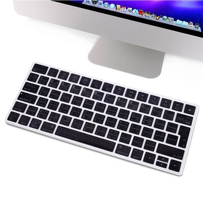 Silikónový kryt klávesnice HRH Shortcut Hotkey, rozloženie EÚ, pre Apple iMac Wireless Magic Keyboard 2. generácie MLA22LL/A, model A1644