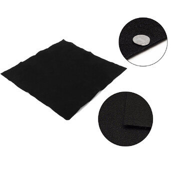 1m x 1m Πάχος 3mm Home Fabric Black Air Conditioner Activated Carbon HEPA Air Purifiers Accessories Purifier Filter Fabric