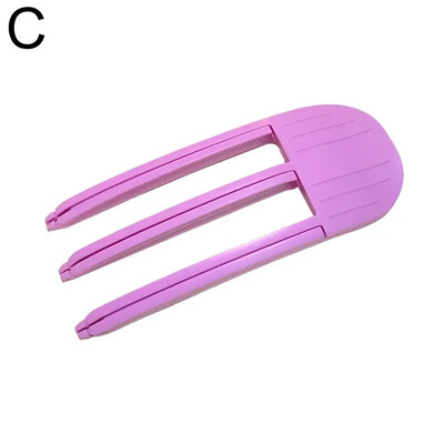 Hajcsat Hajformázás Magas koponya felső Kiegészítők Szél műanyag fésű Hajgyökerek Természetes Bolyhos Lusta Emberek Nyommentes Kiegészítők