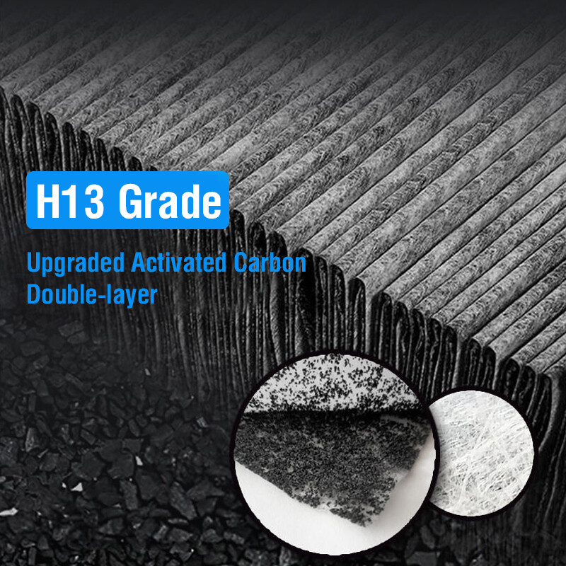 „Xiaomi“ oro valytuvui Mi 2 2C 2H 2S 3 3C 3H Pro oro valytuvui Antibakterinis pakaitinis anglies HEPA filtras