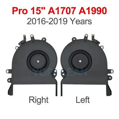 Originalus nešiojamojo kompiuterio aušintuvo ventiliatoriaus rinkinys, skirtas MacBook Pro Retina 13" 15" A1706 A1707 A1708 CPU aušinimo ventiliatorius 2016 2017 m.