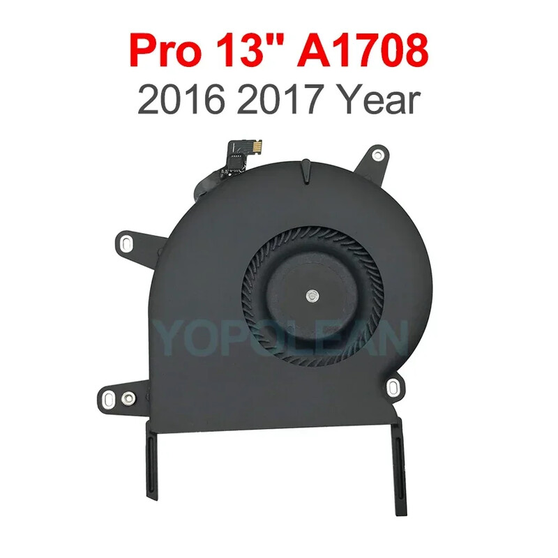 Originalus nešiojamojo kompiuterio aušintuvo ventiliatoriaus rinkinys, skirtas MacBook Pro Retina 13" 15" A1706 A1707 A1708 CPU aušinimo ventiliatorius 2016 2017 m.