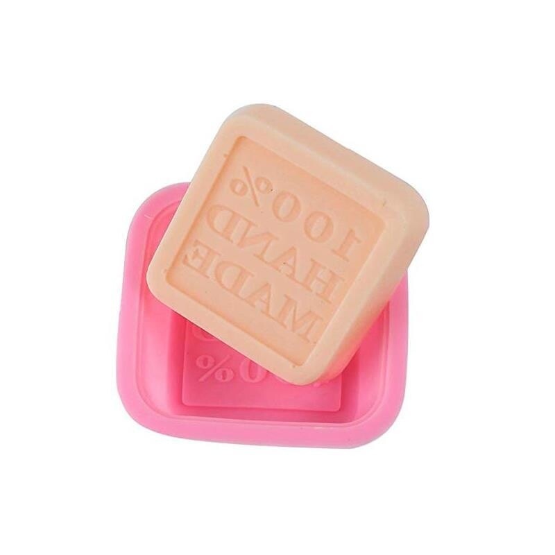 20/10PCS kalupi za sapun za pećnicu ručno rađeni silikonski zanati slatki zanat umjetnički četvrtasti silikonski za pećnicu ručno izrađeni kalupi za sapun diy alat