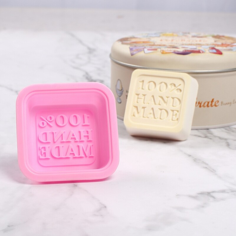 20/10PCS kalupi za sapun za pećnicu ručno rađeni silikonski zanati slatki zanat umjetnički četvrtasti silikonski za pećnicu ručno izrađeni kalupi za sapun diy alat