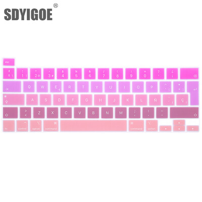 Apple laptop billentyűzethez védőfólia Macbook pro13/16 M1 2020 A2338A2889A2251A2141 Chile Spanyolország Peru billentyűzet borító szilikon