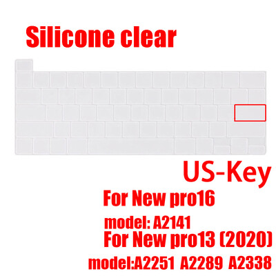 Za Apple laptop tipkovnica zaštitna folija Macbook pro13/16 M1 2020 A2338A2889A2251A2141 Čile Španjolska Peru silikonska maska tipkovnice