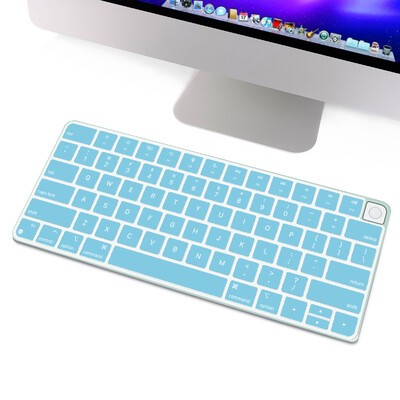 Apple iMAC klaviatūros dangtelis (2021 m. leidimas) A2449 Magic Keyboard Stickers Protector Silikoninis Bluetooth klaviatūros dėklas JAV tipo