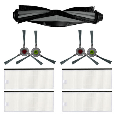 Glavna/bočna četka HEPA krpa za brisanje filtra za Ecovacs Deebot OZMO U2 DGN22 U2 Pro Robot usisivač Dodaci Zamjenski dijelovi