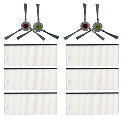 Glavna/bočna četka HEPA krpa za brisanje filtra za Ecovacs Deebot OZMO U2 DGN22 U2 Pro Robot usisivač Dodaci Zamjenski dijelovi