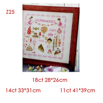 Kit pânză imprimată cu punct în cruce Magic Shadowy House 11CT14CT18CT Kit material pentru broderie chinezească realizată manual Halloween