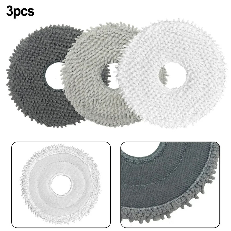 3 vnt. šluostės Roborock P10 / Roborock roboto dulkių siurblio atsarginių dalių valymo keitimo priedai