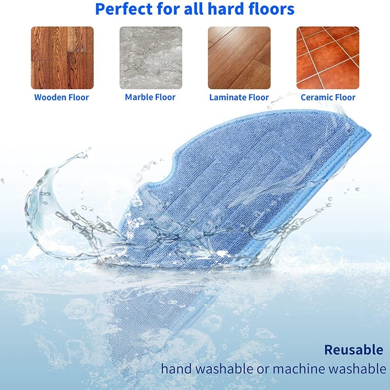 Vakuuminių šluotų šluostės ir vakuuminių filtrų keitimo rinkinys, skirtas Roborock S7 S7+ T7S T7S Plus filtrų šluostės priedai