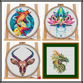 1202 Kompleti za šivanje križićima Konci za šivanje križićima Vez world of warcraft Ručni rad i kreativnost Ručni bod