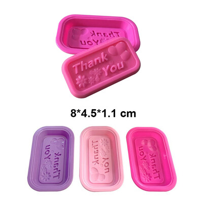 Silikonski kalupi za sapun Neljepljivi ručno izrađeni kalupi za sopu za DIY izradu svijeća Pečenje kolača Okrugli kvadratni 3D kalup