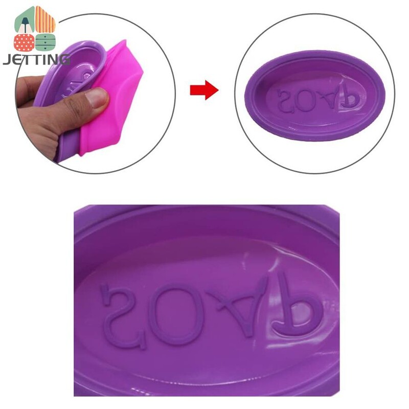 Silikonski kalupi za sapun Neljepljivi ručno izrađeni kalupi za sopu za DIY izradu svijeća Pečenje kolača Okrugli kvadratni 3D kalup
