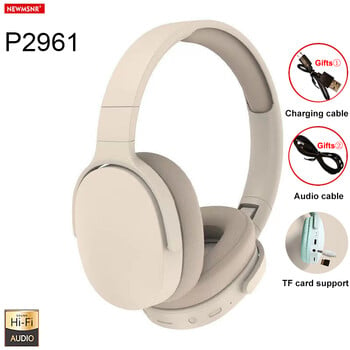 #NEW Fashion Wireless Bluetooth Headphones Over Ear Στερεοφωνικά ακουστικά HIFI True Sports With Earphones TF/AUX Music Player με μικρόφωνο