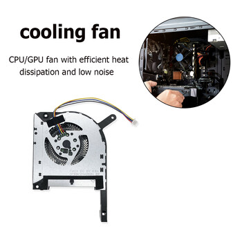 CPU GPU Fan Cooler Fan Cooler Radiator για ASUS TUF Gaming FX505/A15 FA506IU για Asus TUF Gaming FX506 FX506LU FX506LH