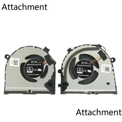 Uus originaal sülearvuti CPU GPU Jahutusventilaator Dell G3 G3-3579 3779 G3-3771 jahuti ventilaatorile 0TJHF2 TJHF2 0GWMFV GWMFV