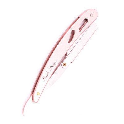 5 színű fodrász kézi borotvaborotva Férfi összecsukható szakállvágó Fodrász Cserélhető pengék Shavette vágó fodrászat