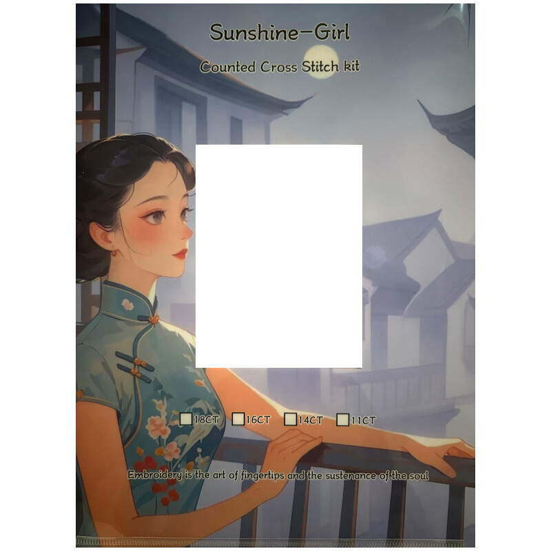 Kvalitetni prekrasni kompleti za vezeni brojčani križić za uređenje doma Dom iz snova, topla koliba