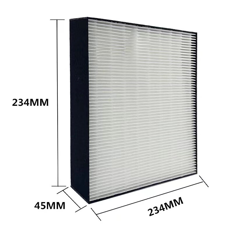 HEPA filtrs Daikin MC50 MC40 MCK55 sērijas KAFP080A4 KAFP080B4 gaisa attīrītāja filtram (234*234*45MM)