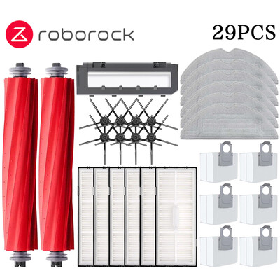 Glavna bočna četka Mop Hepa Filter Vrećica za prašinu Četka za čišćenje Roborock S7 Maxv Ultra S7 Pro Ultra Robot Vakuum Dodaci
