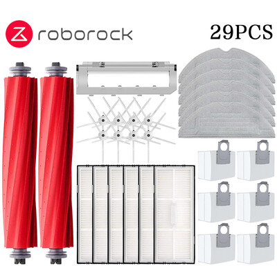 Glavna bočna četka Mop Hepa Filter Vrećica za prašinu Četka za čišćenje Roborock S7 Maxv Ultra S7 Pro Ultra Robot Vakuum Dodaci