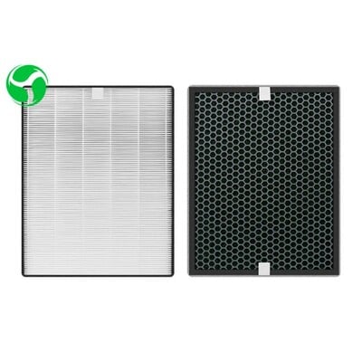 Filter za pročišćavanje zraka za Philips AC1215 AC1214 AC1210 AC1213 H13 HEPA filter 360*275*27 mm + filter s aktivnim ugljenom 360*275*10 mm