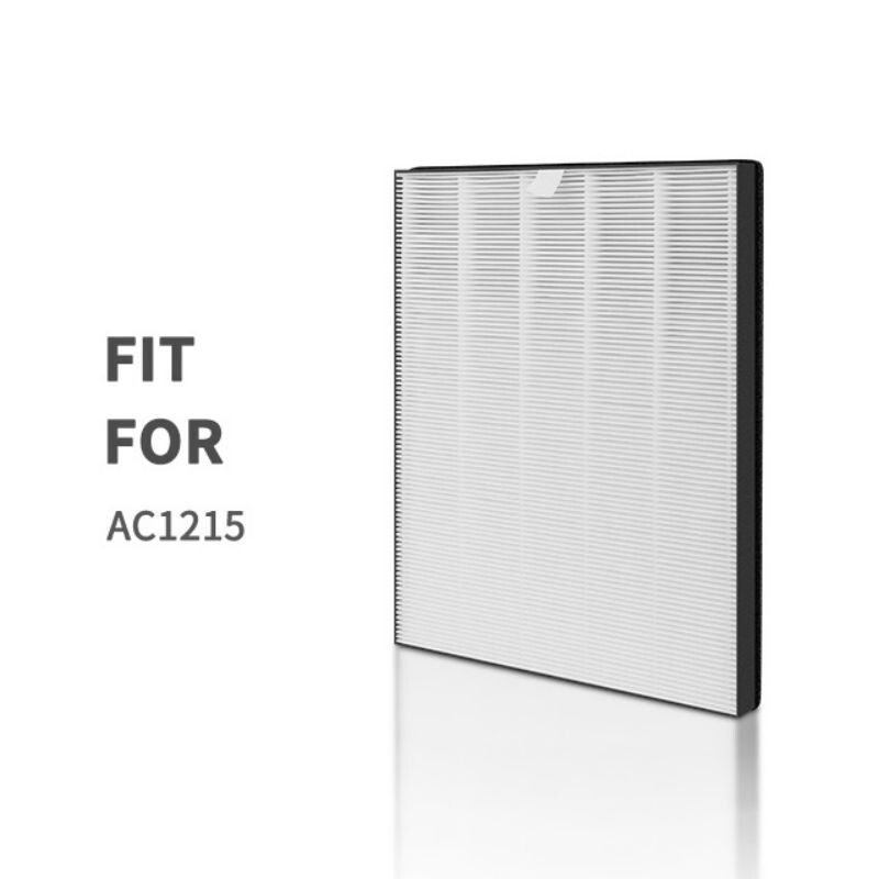 Gaisa attīrītāja filtrs Philips AC1215 AC1214 AC1210 AC1213 H13 HEPA filtrs 360*275*27mm + aktivētās ogles filtrs 360*275*10mm
